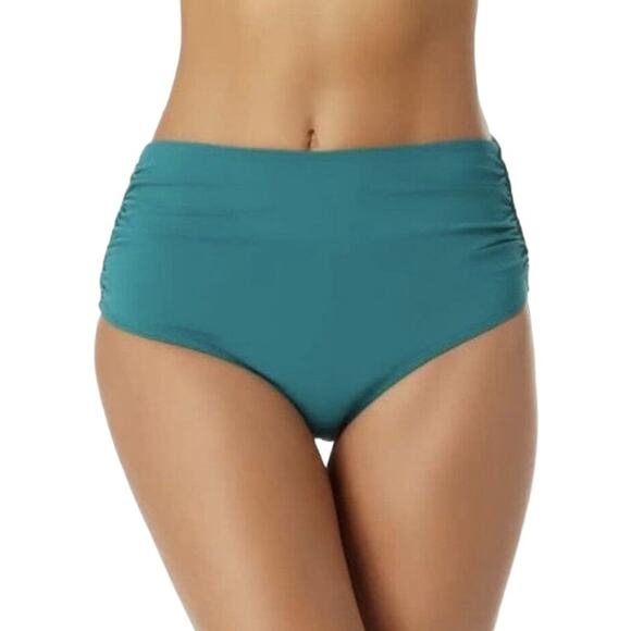 NWT ANNE COLE Teal Convertible Bikini Bottoms Plus Size 20W Slimming - Picture 1 of 7